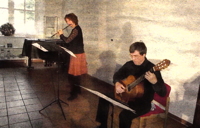 Duo Vigoroso konzertiert beim beim Kulturtreff